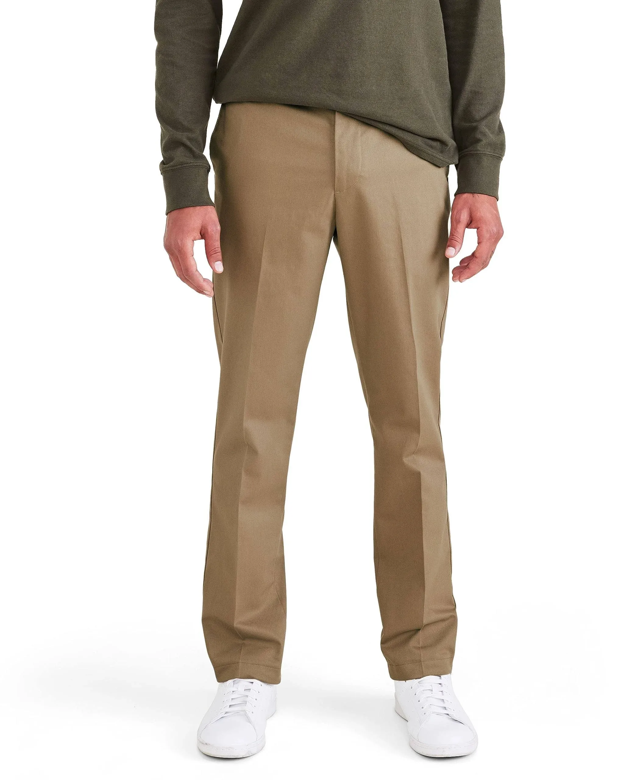 Dockers Men's Straight Fit Signature Iron Free Khaki with Stain Defender Pants