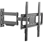 Mount Plus MP-LPA36-443W Outdoor Full Motion Swivel Weatherproof Tilt TV Wall Mount for Most 32”~70” TVs Perfect Solution for Outdoor TV (Max VESA 400x400)