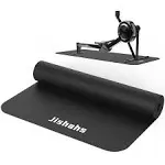 JISHAHS Universal Indoor Rowing Machine Mat- 8.5 x 2.3 FT Exercise Equipment Mat for Concept 2, Nordictrac, Peloton, Sunny, Hydrow etc. Extra Long Non-Slip and Waterproof, Under Rower Floors Protection