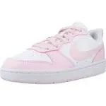 Nike Court Borough Low Recraft Little Kids' Shoes - White/Pink Foam