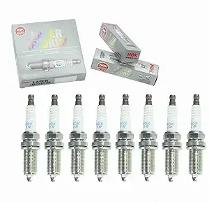 8 pc NGK Laser Iridium Spark Plugs compatible with Toyota Tundra 4.6L 5.7L V8 2007-2020