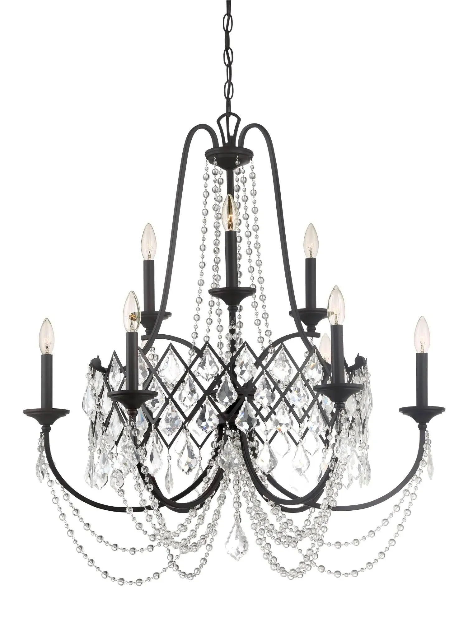 Foundry 9 Light Chandelier - Style: 7946082