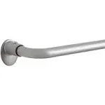 Eclipse Clinton 5/8" Blackout Wrap Curtain Rod, Brushed Nickel, 48-86