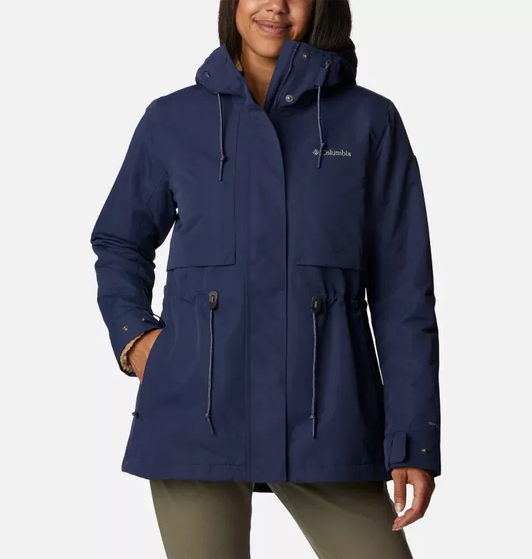 Columbia Women's Drop Ridge Interchange Jacket - M - Blue