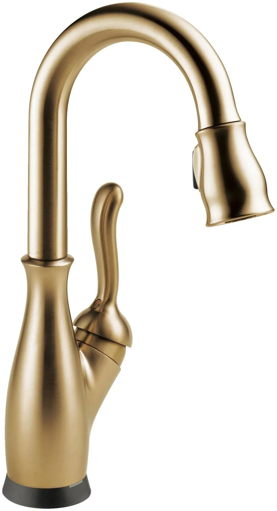 Delta Leland : Single Handle Pull-Down Bar/Prep Faucet with Touch2O Technology - Champagne Bronze