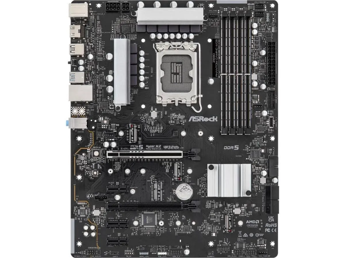 ASRock Z690 Phantom Gaming 4/d5 LGA 1700 Intel Z690 Ddr5 ATX Motherboard