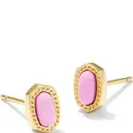 Kendra Scott Ellie Mini Stud Earrings - Gold Turquoise