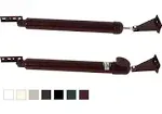 Touch 'N Hold Smooth Storm Door Closer - Dual Kit - Cranberry