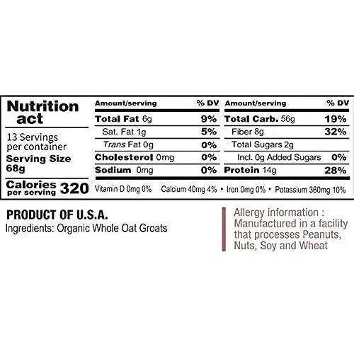 McCabe Organic Whole Oat Groats