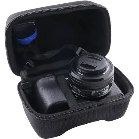 WERJIA Hard Carrying Case Compatible with Sony Alpha a6700/a6000/a6400/a6600/a6100/a5100 Fit 16-50mm Lens Camera case