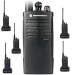 6 Pack of Motorola RDU4100 Two Way Radio Walkie Talkies