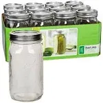 1 qt. Wide Mouth Jars, 12 ct.