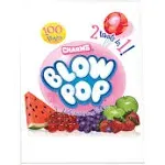 Charms Blow Pop Assorted Lollipops - 100 count, 65 oz box