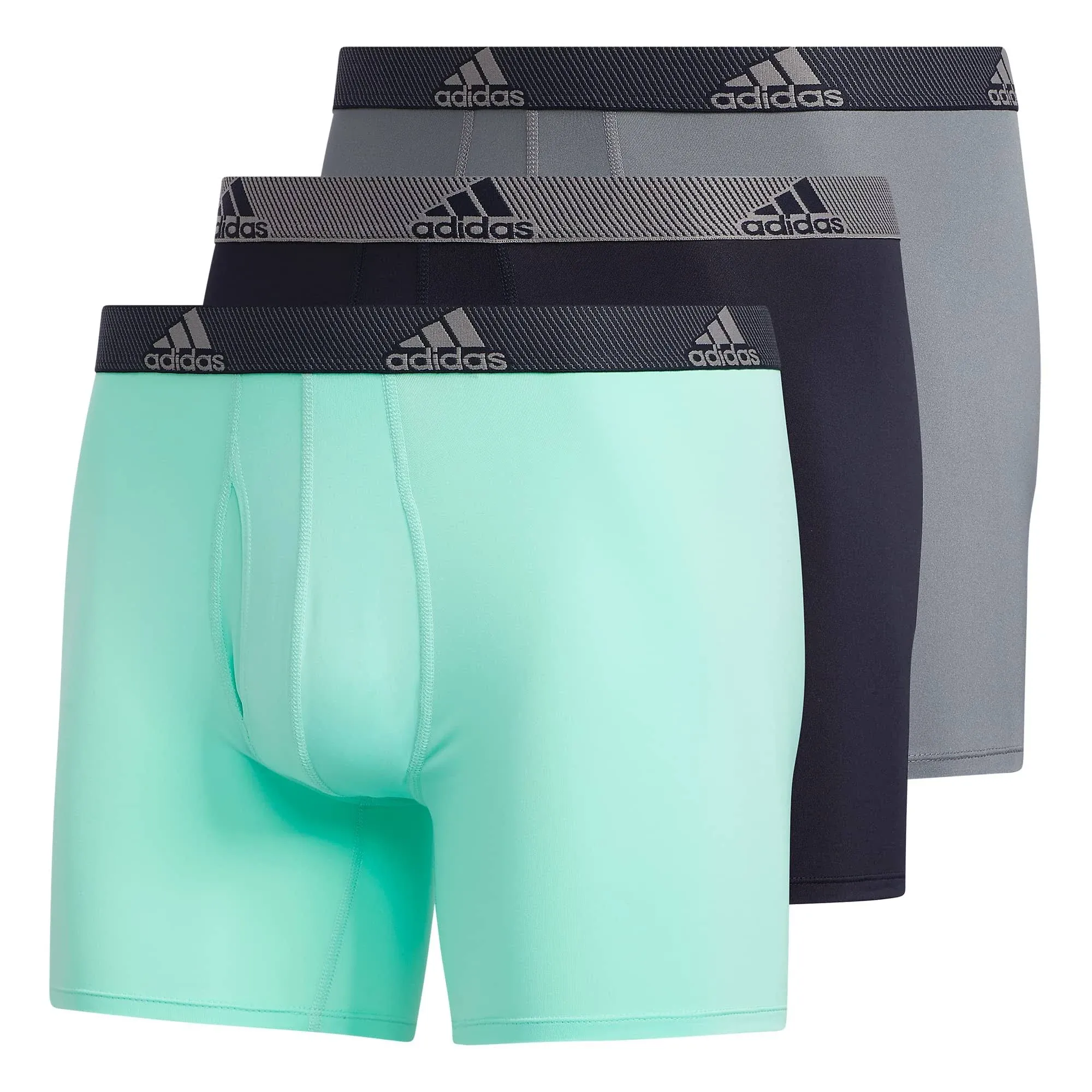 Adidas Men's Performance Boxer Brief Underwear (3 Pack)