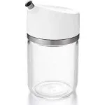 OXO Good Grips 12 oz Precision Pour Glass Oil Dispenser & Good Grips Stainless Steel Squeegee