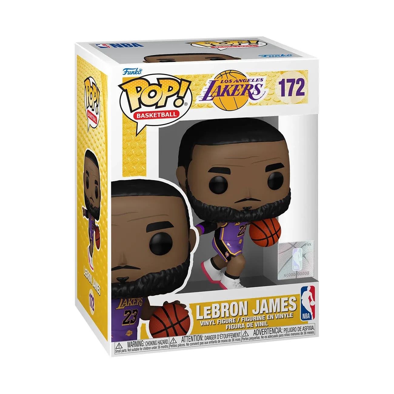 Funko Pop! Basketball Los Angeles Lakers LeBron James Vinyl Figure