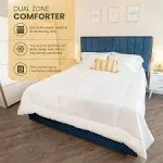 Kömforte bySöMN Dual Zone Comforter for Couples – 2 Temp Duvet Insert