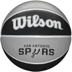 basketball balls Unisex, Wilson NBA Team San Antonio Spurs Ball, black