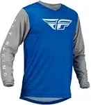 Fly Racing F-16 Jersey - Blue/Grey - Medium