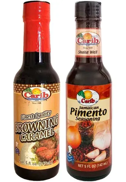 Carib Jamaican Browning Caramel and Pimento Seasoning