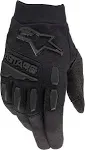 Alpinestars Full Bore Gloves Black/Black Md | 3563622-1100-M