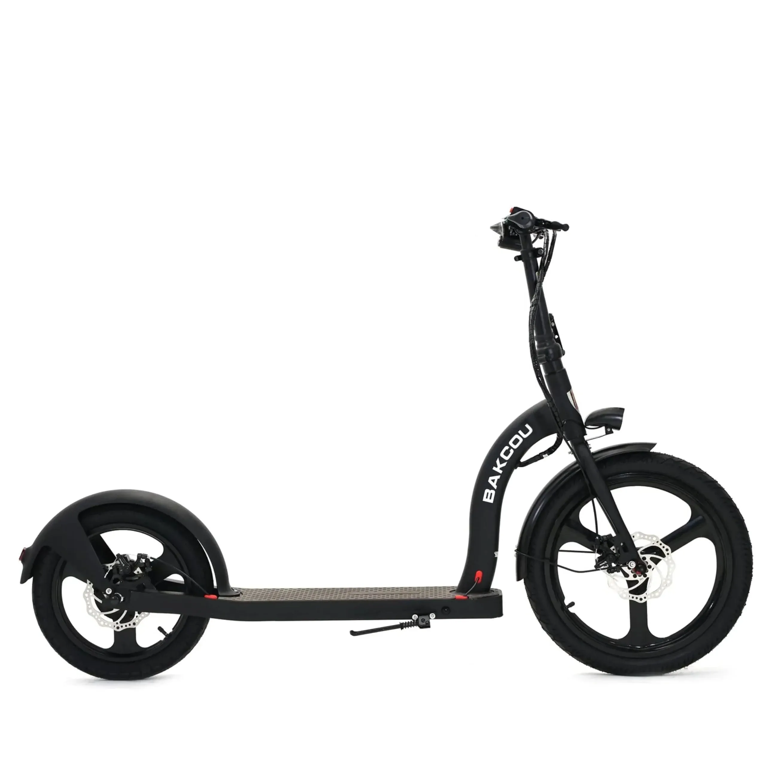 Bakcou Badger Electric Scooter - Matte Black