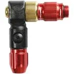 LEZYNE ABS-1 Pro Chuck Bicycle Valve Head, Presta & Schrader Compatible, High Performance, Bike Valve