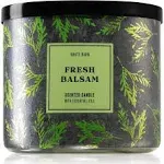 White Barn Bath & Body Works Fresh Balsam Scented Candle 3 Wick 14.5OZ