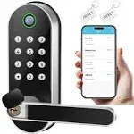 Keyless-Entry Fingerprint Deadbolt Smart Lock: Sifely Smart Lock, Automatic E...