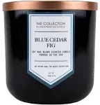 Chesapeake Bay Candle - TA35215 The Collection Two-Wick Scented Candle, Blue Cedar Fig, Home Décor