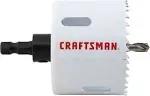 Craftsman Bi-Metal Hole Saw with Arbor,2-1/2" CMAH1212A