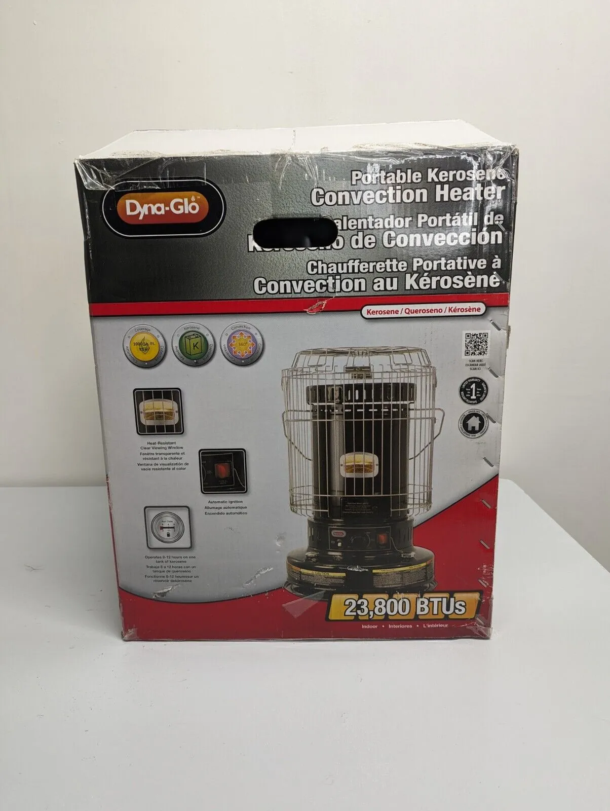 Dyna-Glo WK95C8B Indoor Kerosene Convection Heater