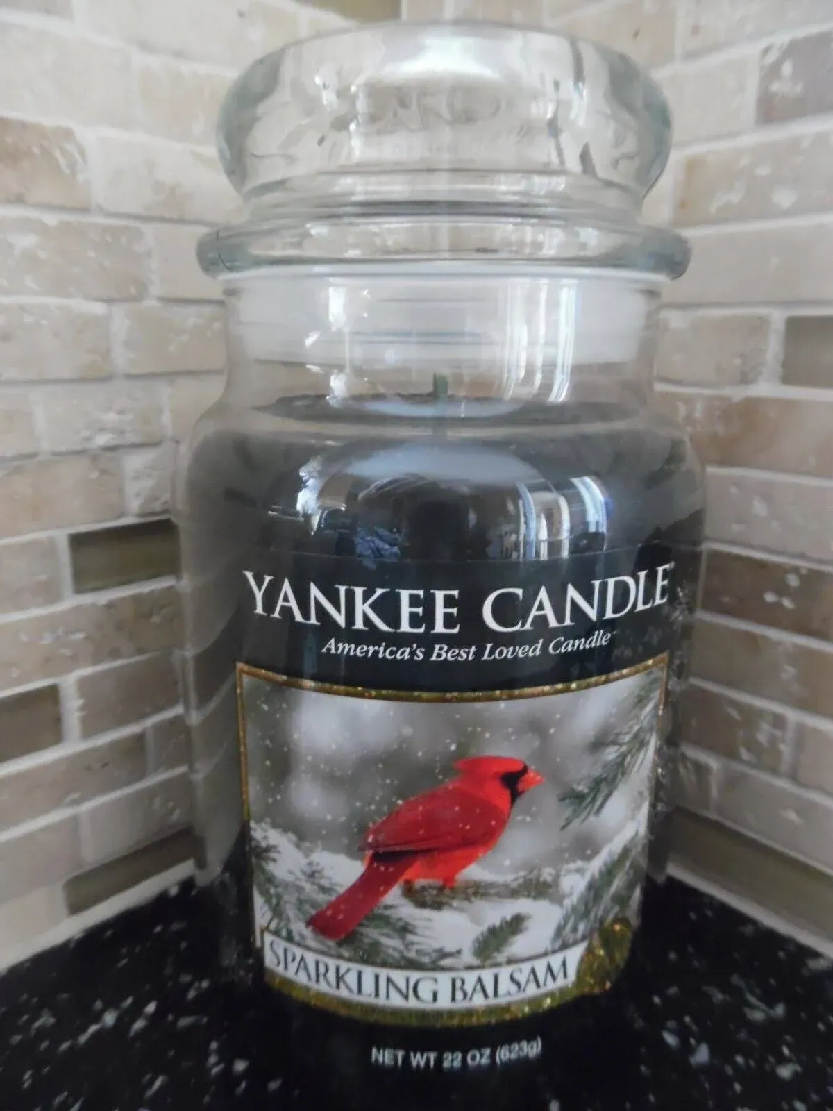 Yankee Candle ‘Sparkling Balsam’ ?❄️ candle ?️