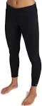 Burton Women's Midweight Base Layer Pant, True Black, L