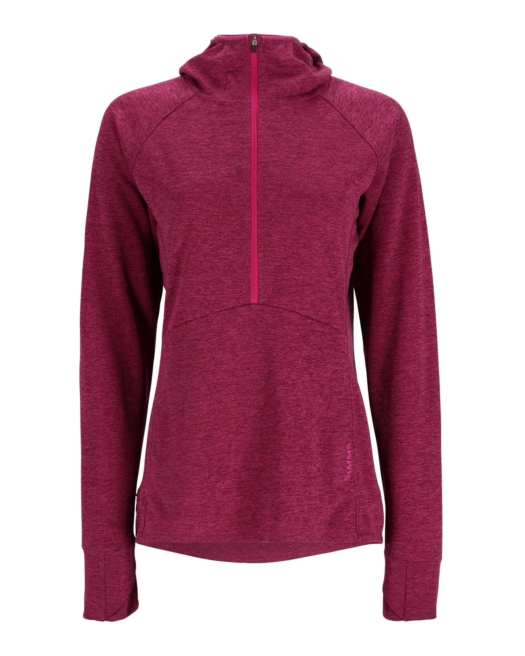 Simms womens Half Zipper,hoodie