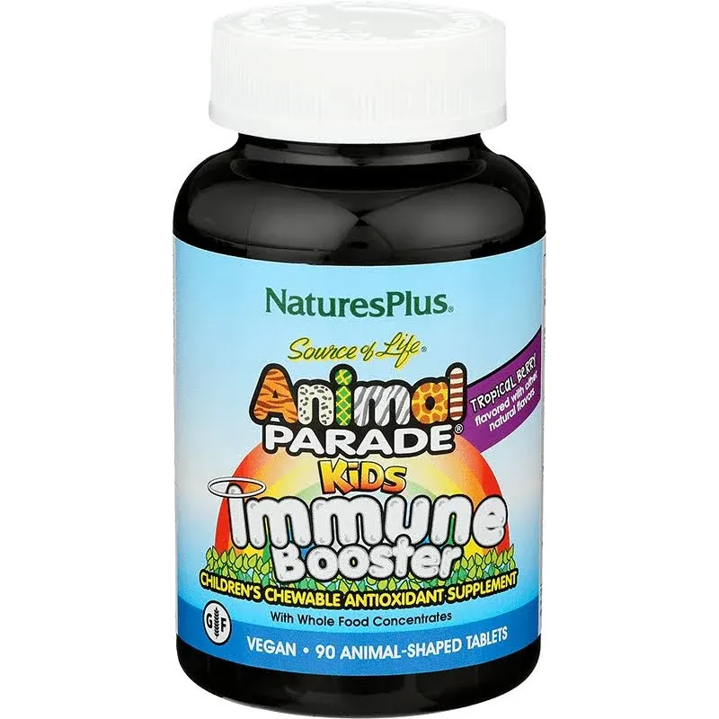 Nature's Plus Animal Parade Kids Immune Booster 90 chewable tablets