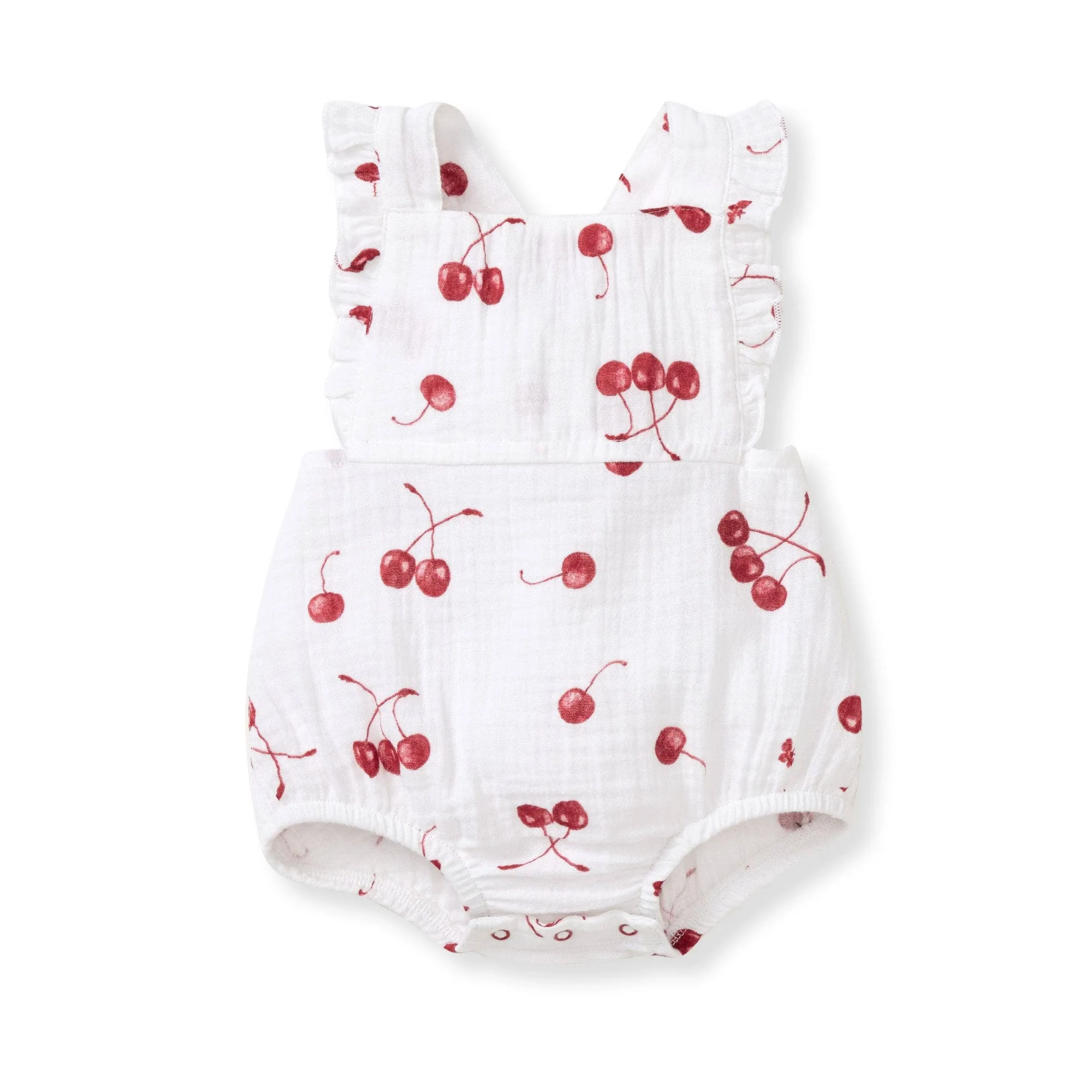 Muslin Cherry Pickin' Bubble Bodysuit