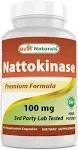 Best Naturals Nattokinase 100 mg (2000 Fu) 90 Vegetarian Capsules