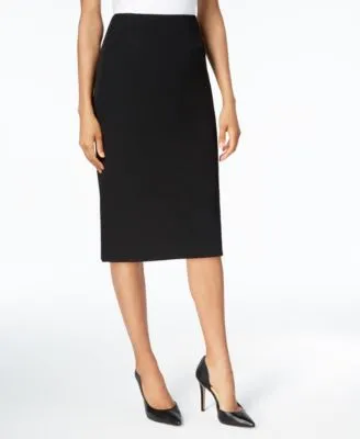 Crepe Pencil Midi Skirt
      
          Crepe Pencil Midi Skirt