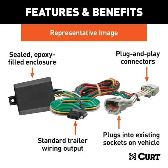 Hyundai Palisade Curt Custom Wiring Harness