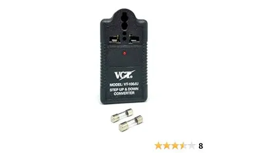 VCT 100 Watt Japan to USA 100V / 110V / 120V Step Up Down Voltage Converter Transformer for Use in Both USA and Japan, VT-100JU