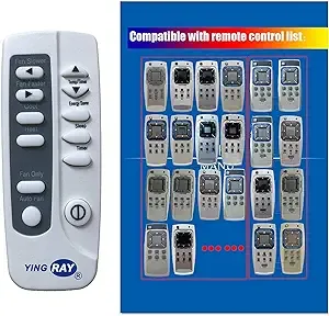 YING RAY Replacement for Frigidaire Window Air Conditioner Remote Control Listed in The Picture (1PC)