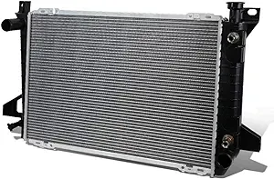 Auto Dynasty DPI 1452 1-Row Cooling Radiator Compatible with Ford F150 F250 F350 Bronco 4.9L AT/MT 85-96, Aluminum Core Factory Style