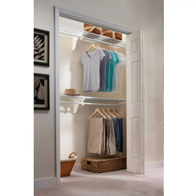 EZ Shelf 12 ft. Closet Organizer Kit