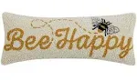 Bee Happy Throw Pillow