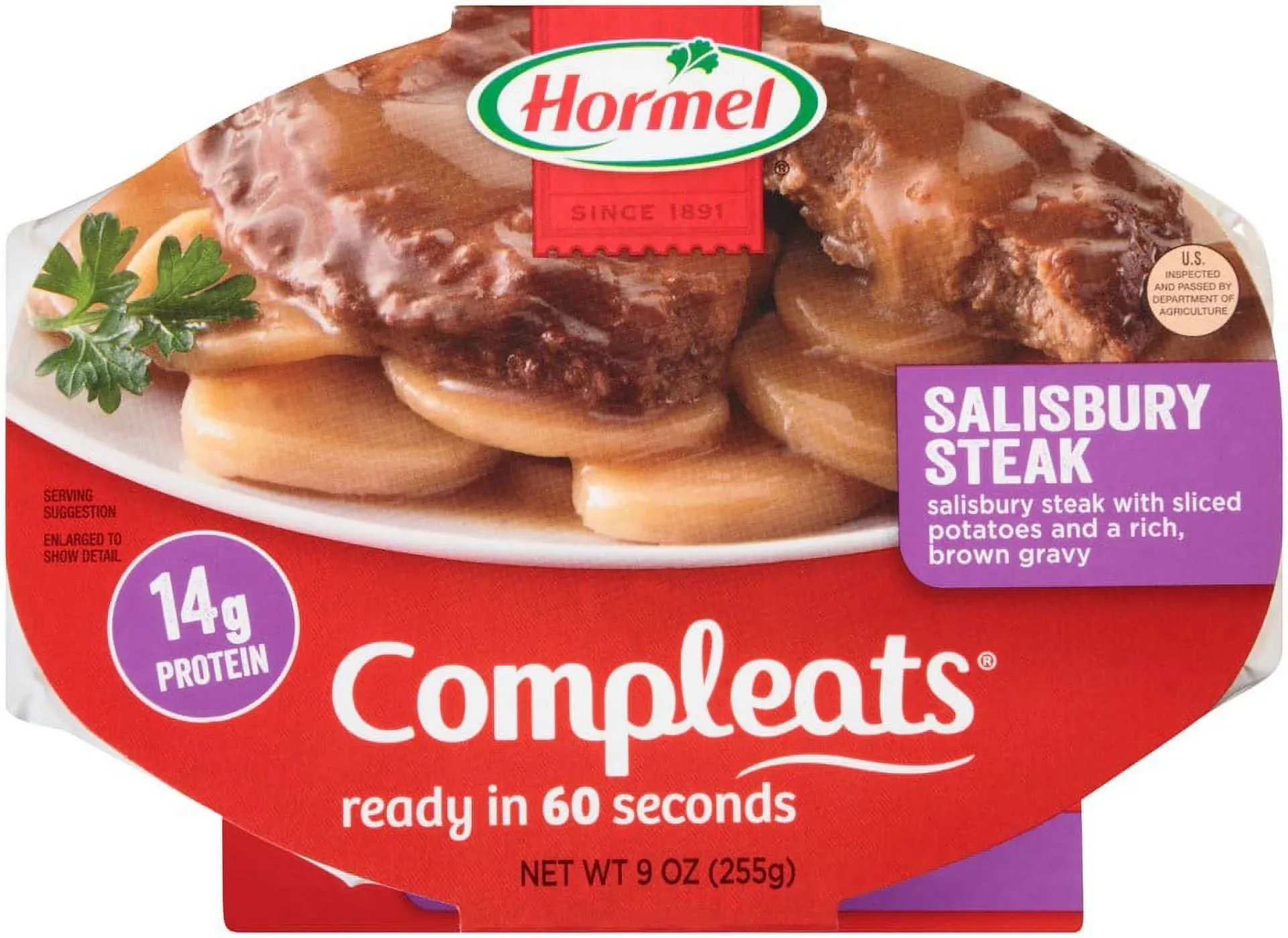 Hormel Compleats Salisbury Steak