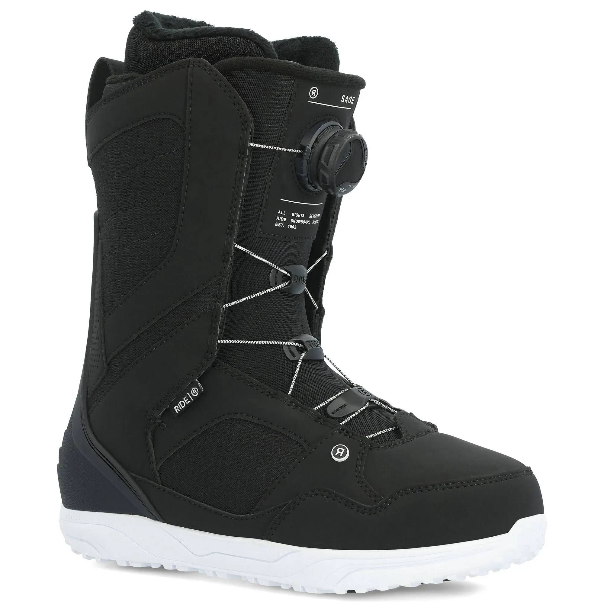 Ride Sage Snowboard Boots - Women's - Black - 10