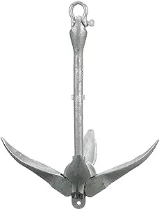 Seachoice 41040 Galvanized Folding Grapnel Anchor, 13 lbs.