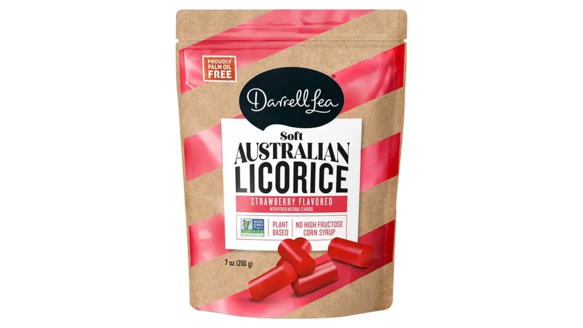 Darrell Lea Soft Australian Licorice Strawberry