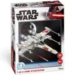 University Games Star Wars T-65 X-Wing Star Fighter 3D Model Puzzle